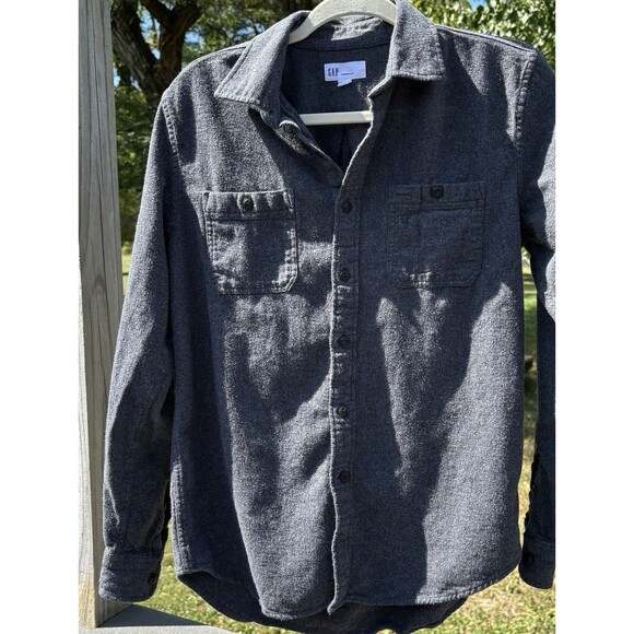 Love OSU BUCKEYES  Upcycled Flannel Shirt Small Ohio State University Football - Picture 2 of 10